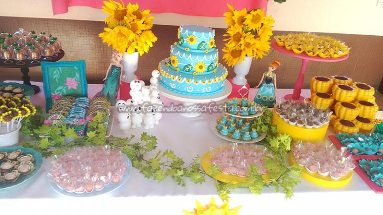Festa Frozen Fever da Isabel
