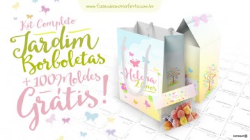 Kit Festa Jardim das Borboletas – Grátis Kit Festa Jardim das Borboletas - Grátis