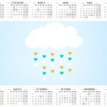 Calendario 2016 Chuva de Bencao