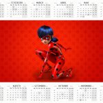 Calendario 2016 Miraculous Ladybug