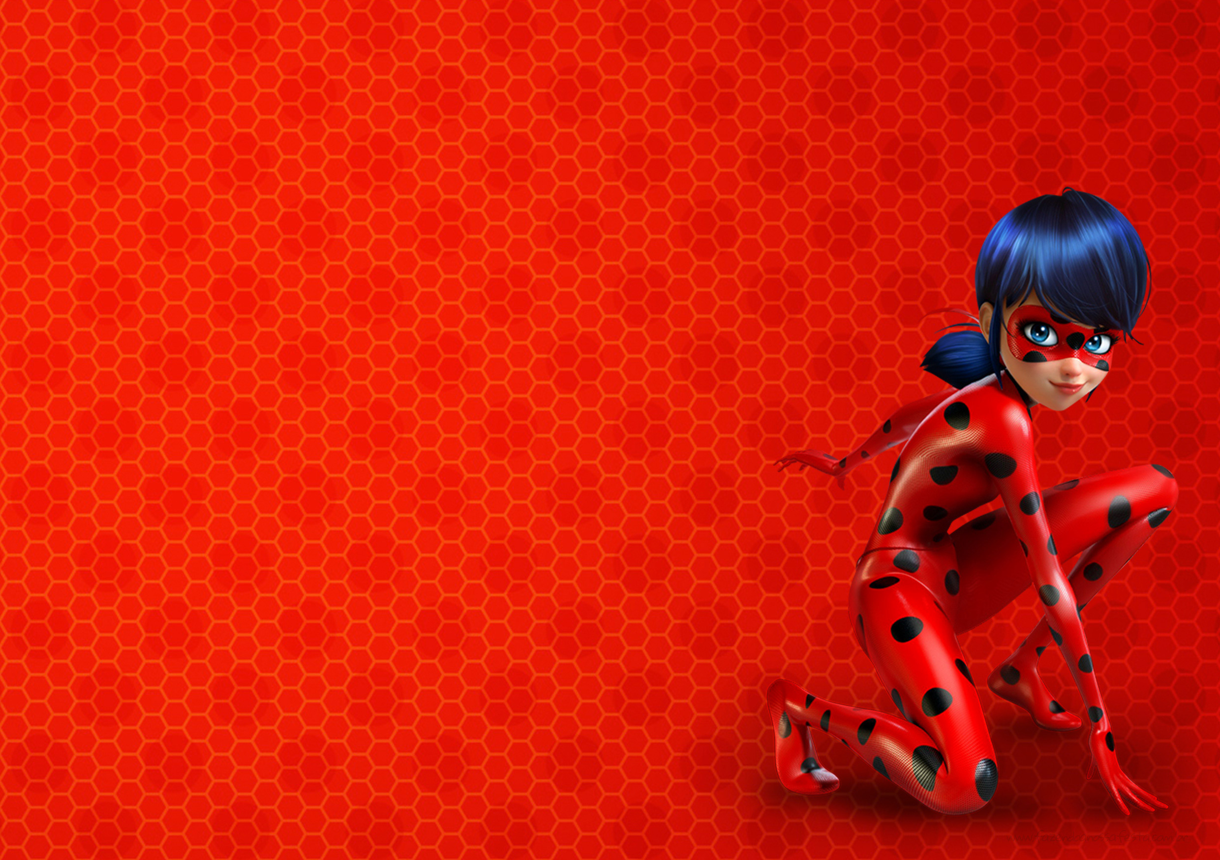 Kit Papel Digital Miraculous - Ladybug