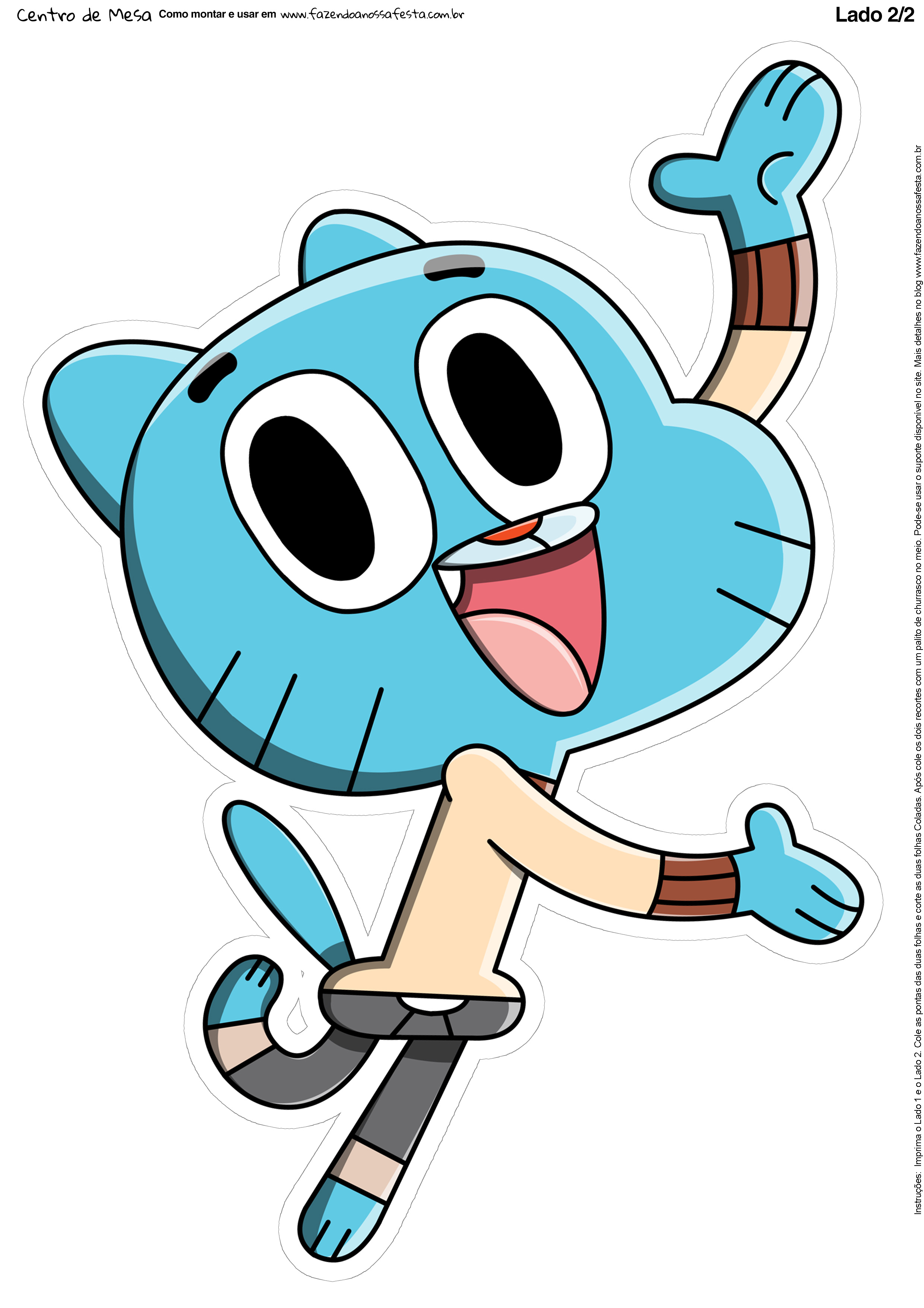 Cartoon Network, O Incrível Mundo de Gumball em 1 minuto