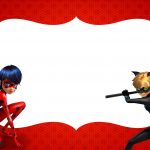 Convite 2 Miraculous Ladybug