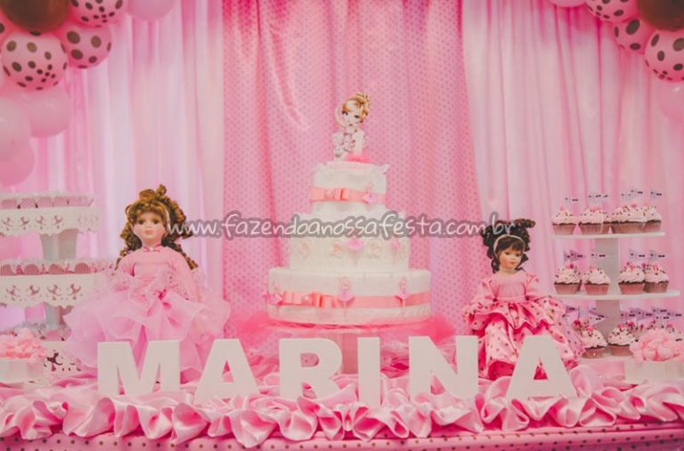 Decoracao Festa Bailarina Jolie da Marina