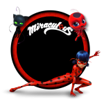 Frame Miraculous Cat Noir - Fazendo a Nossa Festa