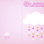 Revista Colorindo Kit Festa Chuva de Benção para Menina