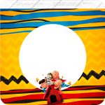 Bandeirinha Varalzinho Snoopy e sua Turma