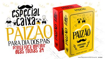 Caixa Paizão Presente Dia dos Pais Grátis Caixa Paizão Presente Dia dos Pais