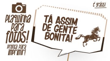 Plaquinhas divertidas Cavalos Grátis Plaquinhas divertidas Cavalos Modelo