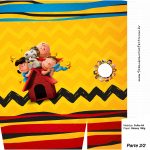 Sacolinha Kit Festa Snoopy e sua Turma - parte 2