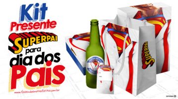 Kit Super Pai Camisa Grátis para Imprimir Kit Super Pai Camisa Modelo