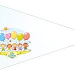 Bandeirinha Sanduiche 3 Kit Dia das Crianças