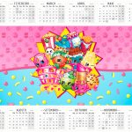 Calendario 2016 Shopkins