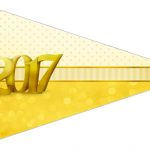 Bandeirinha Sanduíche 2 Kit Festa Ano Novo 2017