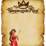 Convite Pergaminho Princesa Elena de Avalor 5