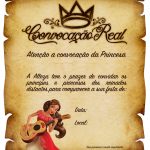 Convite Pergaminho Princesa Elena de Avalor 7