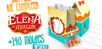 Elena de Avalor Kit Festa Modelo