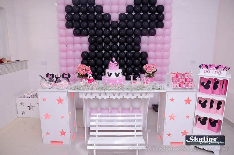 Festa Minnie Rosa da Livia