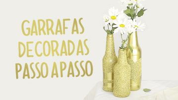 Garrafas Decoradas Passo a passo Garrafas Decoradas Passo a passo
