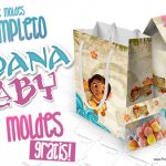 Kit Completo Moana Baby Kit Festa