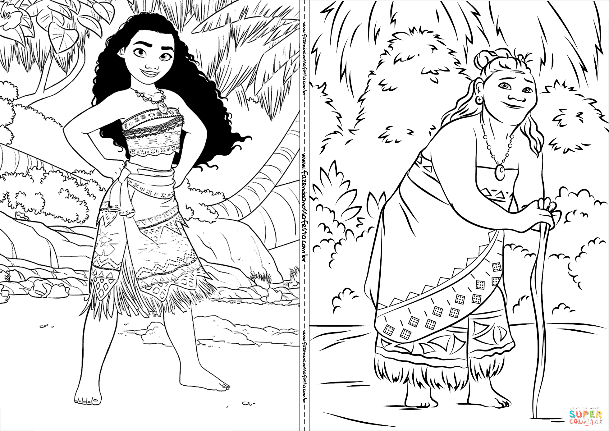 Desenhos da Moana para colorir!  Desenho moana, Desenhos moana