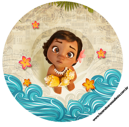 Arte&Fitas - A roupinha da moana baby esta fazendo um