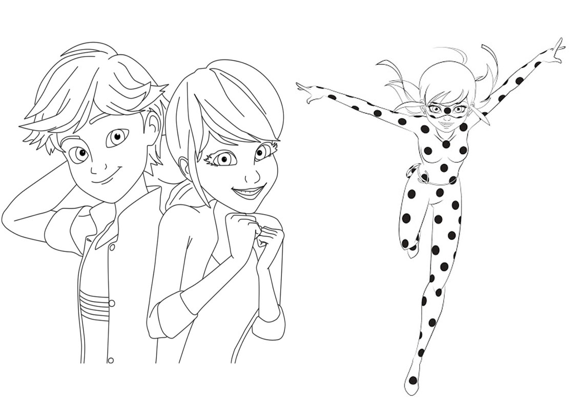 Ladybug para colorir