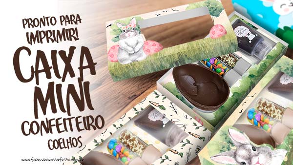 Arquivo de Corte Caixa Mini Confeiteiro Free Fire #2