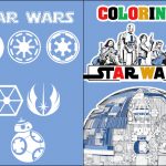 Capa Livrinho para Colorir Star Wars