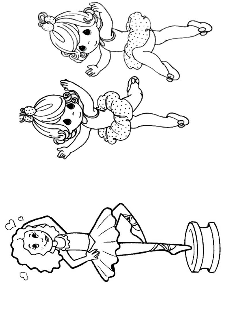 LOL bailarina para colorir - Imprimir Desenhos