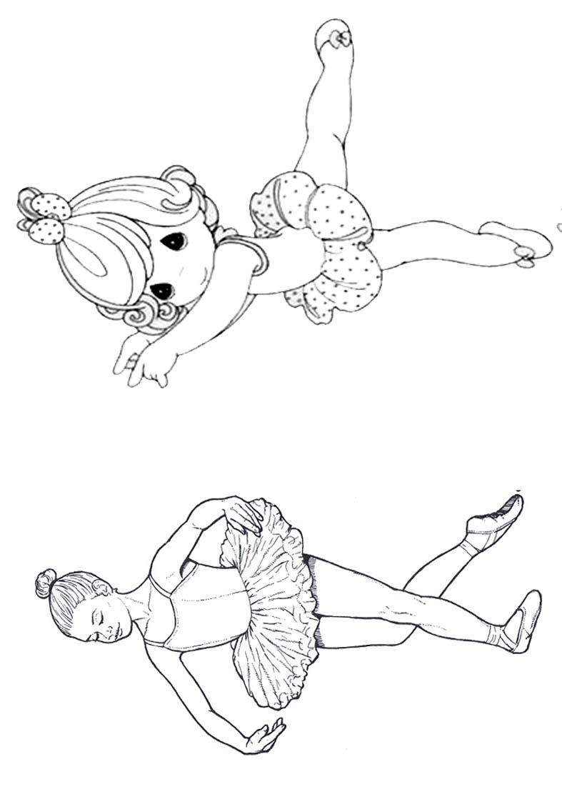 LOL bailarina para colorir - Imprimir Desenhos