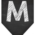 Bandeirinha Chalkboard M