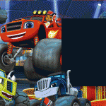 Convite Blaze and the Monster Machines