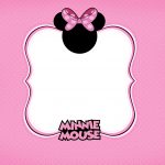 Convite Minnie Rosa