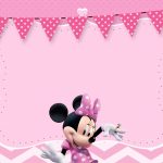 Convite Infantil Minnie Rosa 8