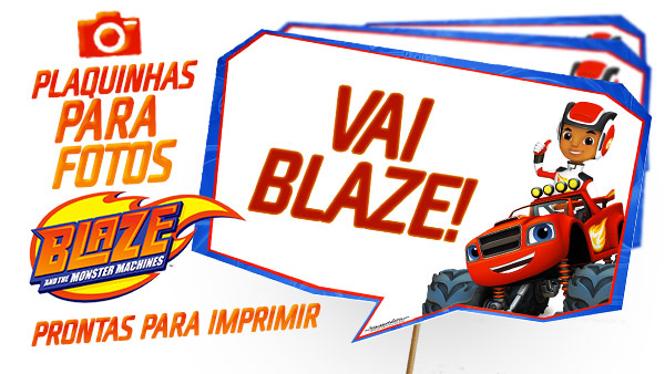 Arquivo topo de bolo blaze monster machines alfabeto png