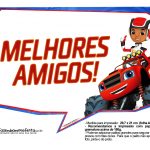 Plaquinhas divertidas Blaze and the Monster Machines 20