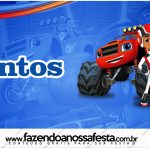 Rotulo Mentos Blaze and the Monster Machines