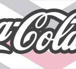 Rotulo Coca cola Elefantinho Rosa e Cinza Chevron