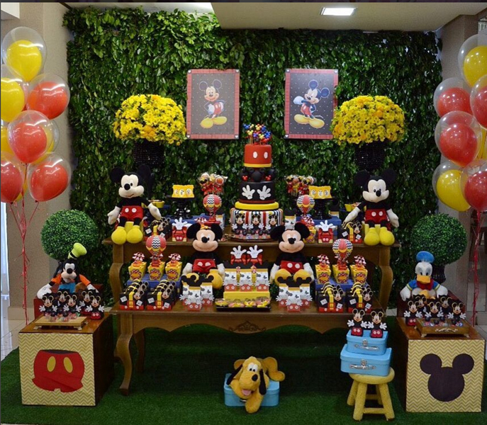 Créditos: @maosquecriamfestas Festa Mickey Mouse