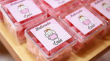 Batizado da Laís Tema Anjinha Rosa Batizado da Laís tema Anjinha Rosa