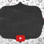 Convite Chalkboard Festa Youtube 7