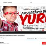 Convite Especial Youtube Preenchido Canal