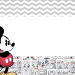 Convite Mickey Mouse Vintage 2