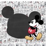 Convite personalizado Mickey Mouse Vintage