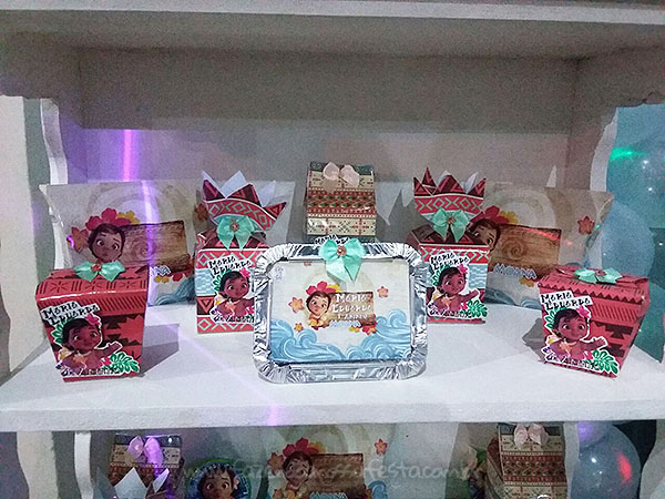 Kit Decoração De Festa Infantil Moana Baby Personalizado