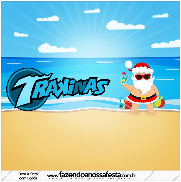 Natal Tropical Kit Festa Grátis para Baixar e Imprimir