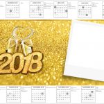 Convite Calendario 2017 Ano Novo 2018