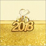 Molde Caixa de Acrilico Ano Novo 2018 Kit Festa