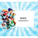 Caixa Mini Confeiteiro DC Super Hero Girls parte de cima